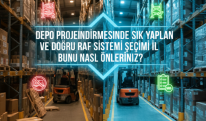 Depo Projelendirmesinde Sık Yapılan 7 Hata ve Doğru Raf Sistemi Seçimi ile Bunları Nasıl Önlersiniz?