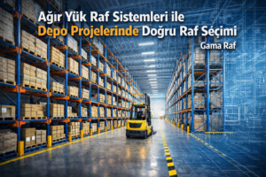 Ağır Yük Raf Sistemleri Nedir? Depo Projelerinde Doğru Raf Seçimi Nasıl Yapılır?