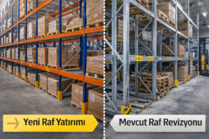 Depo Genişletme Rehberi: Yeni Raf Yatırımı mı, Mevcut Raf Revizyonu mu Daha Mantıklı?